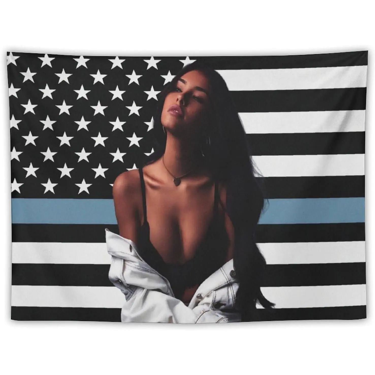 Madison Music Beer Decorative Wall Tapestry Poster - Wrinkle Resistant, Fade-Resistant, Hand Wash Safe Wall Decor for College Dorms, Indoor Parties, Home Decor Supplies