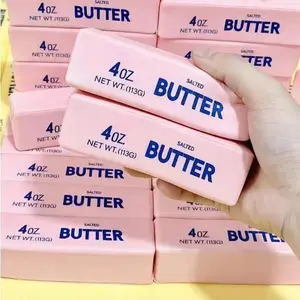 Funny Butter Stick Squishy Toy - Slow Rising Stress Relief Fidget Toy, Soft Squeeze Anxiety Toy for Adults & Kids, Viral Desk Gadget