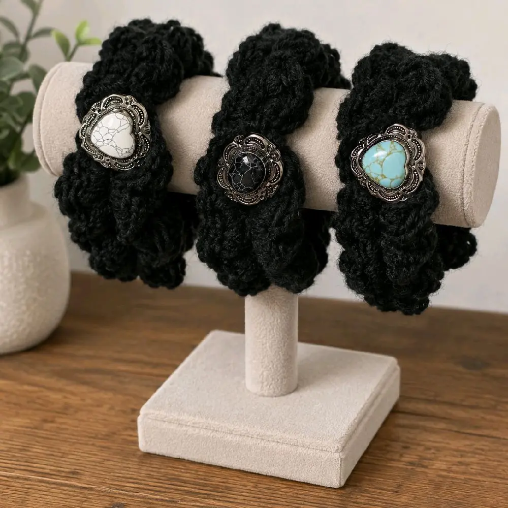 Art of The Hook Needle Handmade Crochet Scrunchie