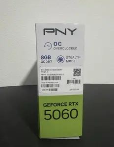 PNY NVIDIA GeForce RTX 5060 OC Dual Fan Graphics Card (8GB GDDR7, 128-bit)