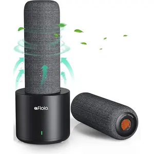 Afloia TOPZ 2+1 DG Mini Dehumidifier Rechargeable Cordless with Heating Base Quiet Portable for Gun Safe, Closet, Car, RV & Boat