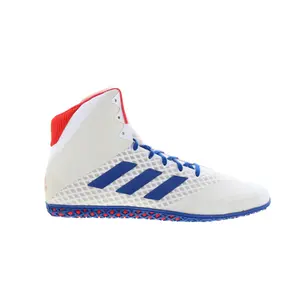 Adidas Mat Wizard 4 BC0533 Mens White Synthetic Athletic Wrestling Shoes