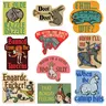 Medieval Sticker Extra Large Stickers for Adults Funny Adhesives with Memes Funny Stickers with Colorful Graphic Decals Funny Vintage Multi