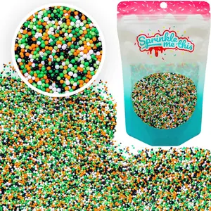 Sprinkle Me This – Ghouls Night Out Mini Nonpareils Sprinkles – 4, 8 & 12 oz – Halloween Dessert Topping for Cookies, Cupcakes & Cakes