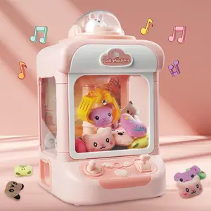 Kids Mini Claw Machine Toy – Electronic Arcade Candy Grabber Game with Lights & Sounds, Fun Prize Dispenser for Home Play