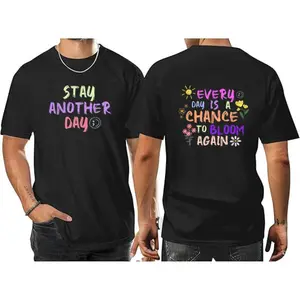 Stay Another Day Spring '25 Exclusive Premium Mental Health Awareness T-Shirt