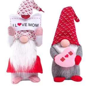 Pack of 2 Mother's Day Gnomes Plush Decorations -  Cute Handmade Home Decor