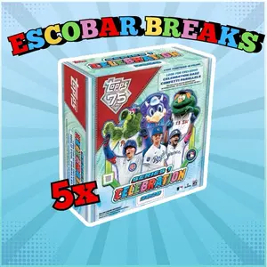 PYT #122  - Topps Celebration Mega Box (5) Box Sports Card Break
