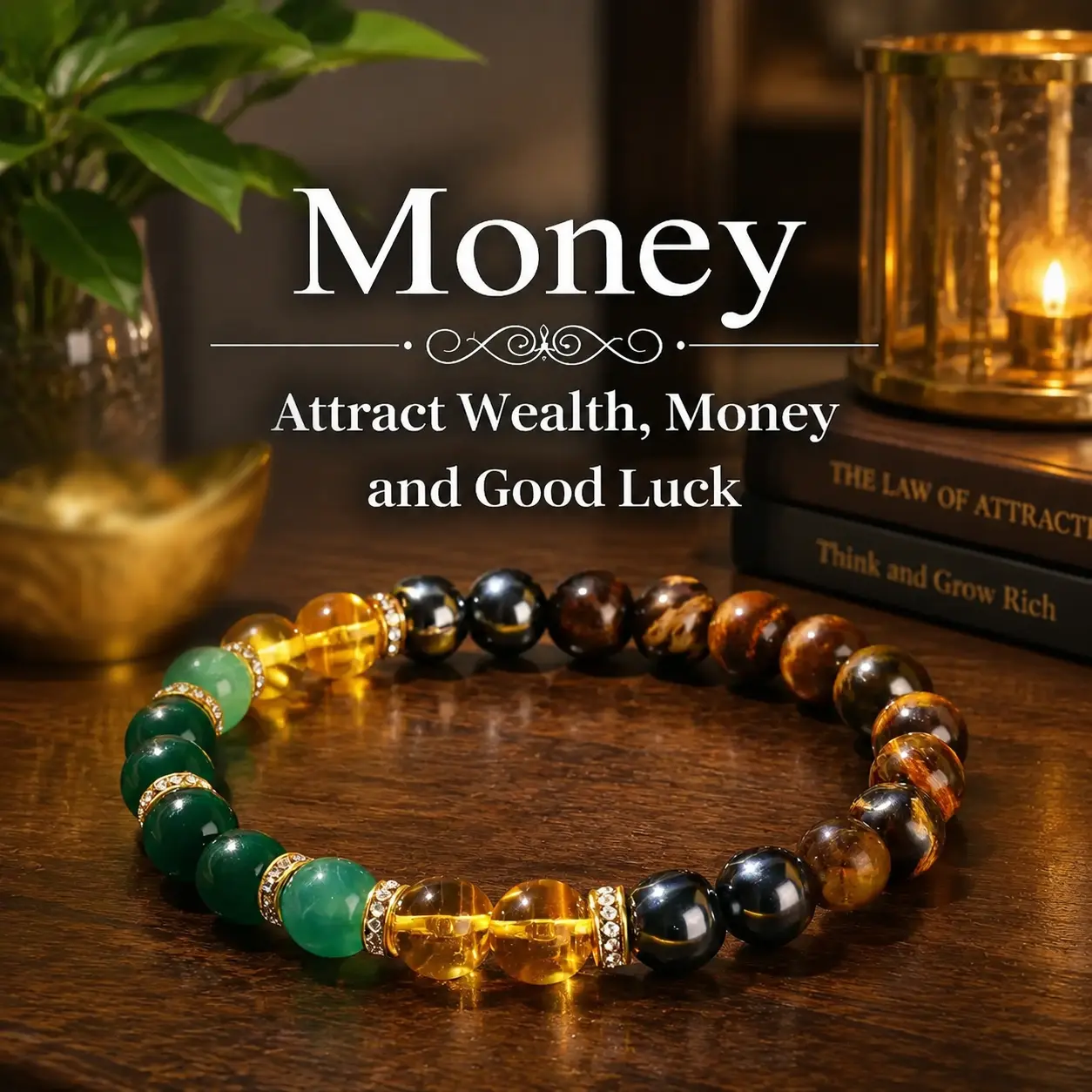 Tiger Eye Money Magnet Bracelet – Prosperity & Fortune