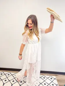 Mystique Lace Maxi Dress