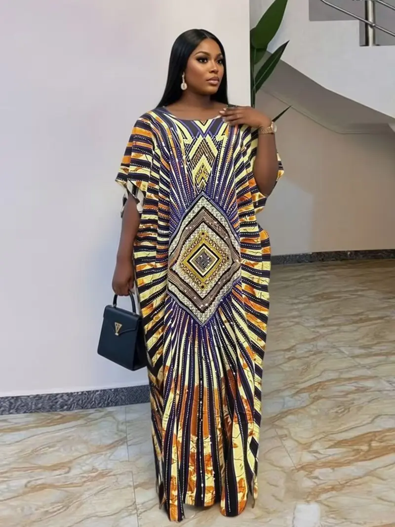chinese dress ladies Elegant African Abaya Maxi Dress main image 0