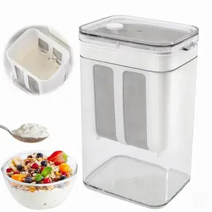 Greek Yogurt Strainer Separator, Larger Capacity Yogurt Filter, BPA Free, Suitable for Juice, Yogurt Milk, Kefir, Tofu, Cheese,Kitchen Accessories,household Goods