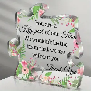 Thank You Gift for Women Inspirational Gifts Coworker Gifts Office Gift for Colleague Leaving Job Gifts Farewell Gift Appreciation Gifts for Friends Nurse Teacher Keepsake (Puzzle Style)