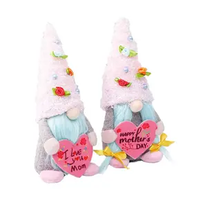 Santa's Workshop, Inc. S/2 9" Mother's Day Gnome Santa's Workshop, Inc. S/2 9" Mother's Day Gnome