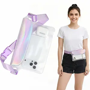 Waterproof mobile phone pouch - A mobile phone bag designed to protect your phone during swimming or beach leisure activities. It can also be used when swimming. tiktokshopspringglowup