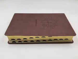 Biblia NTV, letra súper gigante (SentiPiel, Café oscuro , Índice, Letra Roja) (Spanish Edition) Imitation Leather – Large Print
