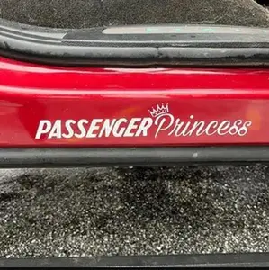 Passenger Princess Door Jam Sticker Durable Design Many Color