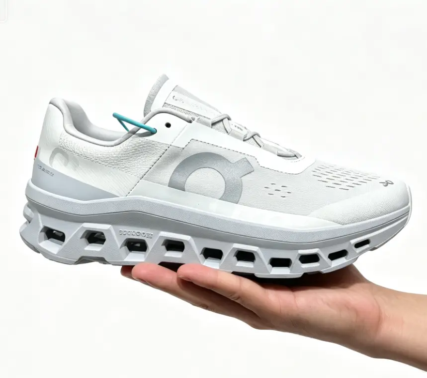 Stylish "Monster"-style platform running shoes for men and women, featuring ultra-soft, high-rebound, and shock-absorbing performance, with a breathable, moisture-wicking mesh upper and a non-slip, durable thick sole.