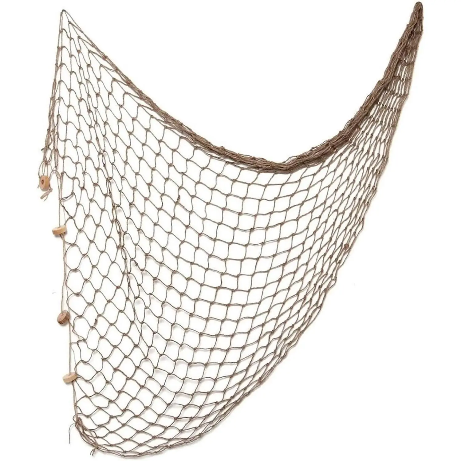 Decorative Fishing Net Decor Natural Fish Net Party Decoration Fish Net Decoration for Wall Home Decoration Photographing Accessory, 80x40 inch