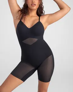 Honeylove Low-Back Bodysuit - Shapewear with Built-In Wireless Bra