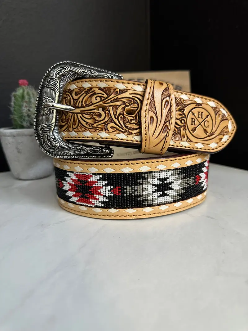 Vintage bohemian decorative belt with metal and wooden beads. Boho accessories. Vintage Boho Beaded and Metal Fun Fashion Belt - Etsy main image 3