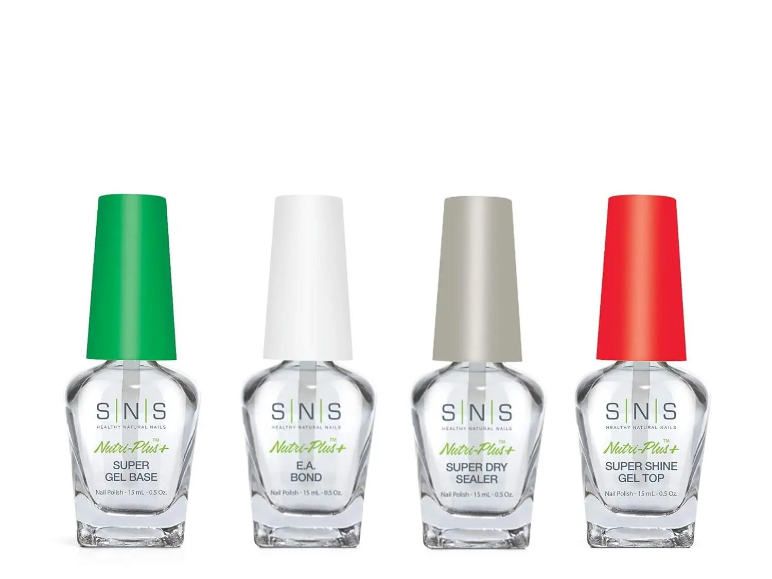 SNS Nail Polish for Nail Dip Powder Set 4 Pack Long Lasting Fast Drying Gel Base Quality Colors Low Odor No UV Lamp Required 0 5 Oz, Manicure, Nail Art