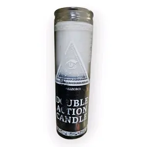 Black & White Double Action Candle – Reverse Negativity, Attract Good