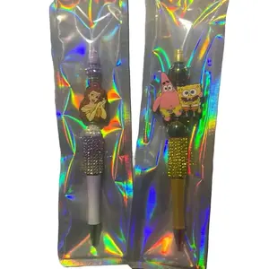 Custom Pens with Character Design Featuring SpongeBob Patrick and Belle for Fun Writing Experience
