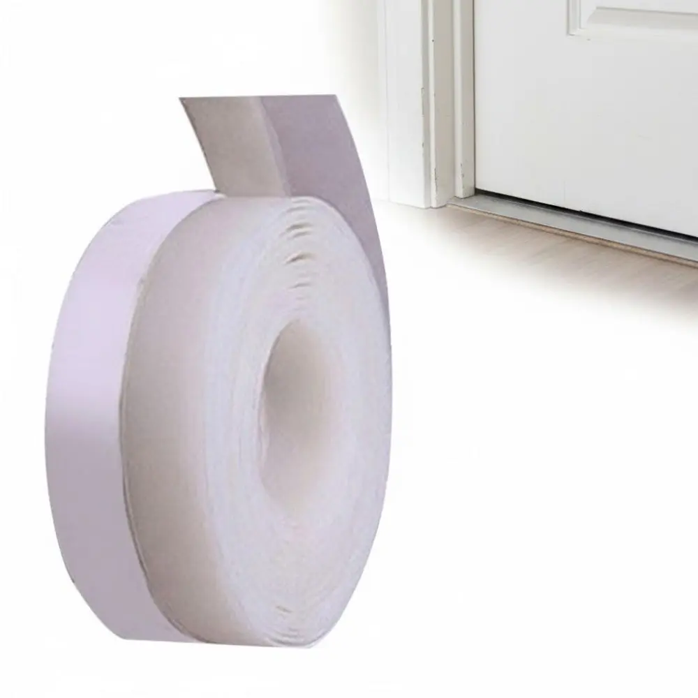 Self-Adhesive Door Seal Strip, Garage Door Seal Bottom, Garage Door Threshold Seal, Door Draft Stopper, Door Sweep, Soundproof Insulation Weather Stripping, Windproof Waterproof Gap Sealer, Dustproof Energy Saving Home Improvement