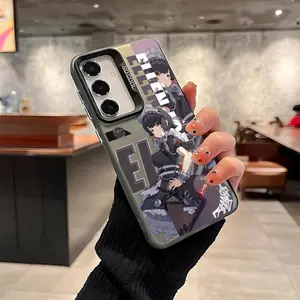 Anime Game Zenless Zones Zero Character Ellen Jo Phone Case Compatible with Samsung S25/S24/S23/S22/Plus/Ultra/Fe, Featuring a Shockproof Matte Back,Making It an Excellent Gift Choice for Anime lovers Enthusiasts.