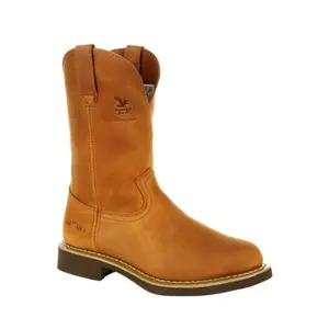 Georgia Boot Carbo-Tec Wellington - Men's Leather Work Boot - Shoe