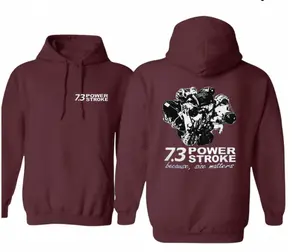 Diesel Power Stroke Engine Hoodie – 7.3 Turbo Diesel Sweatshirt, Funny Mechanic Pullover, Size Matters Graphic, Truck Lover Gift, Garage Outfit, Heavy Duty Style. Unisex - Menswear, Streetwear. Men's Tops - Hoodies & Sweatshirts - Men's Hoodies
