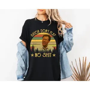 SageSprint The Other Guys Shirt, Allen Gamble Gator Don't Play No Shit Vintage T-Shirt, Movies Quote Unisex TShirt, 90s Funny Movie Shirt