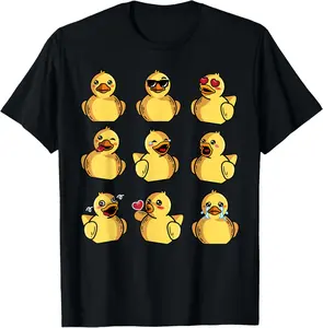 100% Cotton Rubber Ducky Shirt | Cool Duck Bath Toy T-shirt T-Shirt