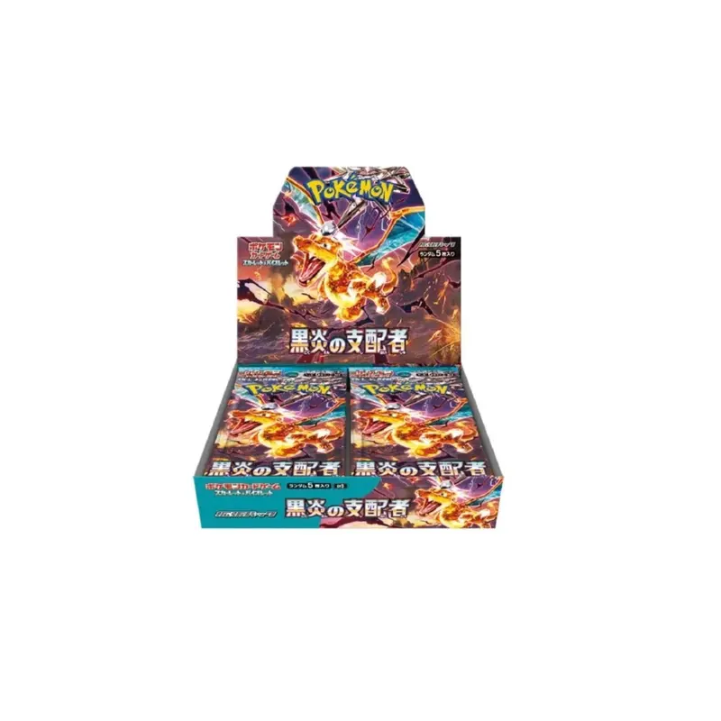 Pokemon Trading Card Game Ruler of the Black Flame Booster Box JAPANESE 30  Packs - TikTok Shop