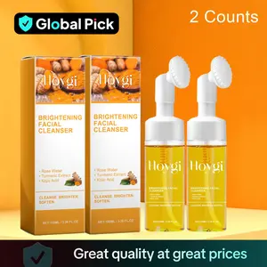2025Turmeric Brightening Facial Cleanser, Moisturizing Facial Cleansers, Deep Cleansing Facial Cleanser, Hydrating Facial Skin Care Product for Women & Men, Skincare, Skincare Products, Face Care Products, Gentle Cleansers, Face Cleaner, Hydrate