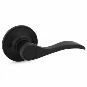 Kingston Dummy Door Lever, Matte Black