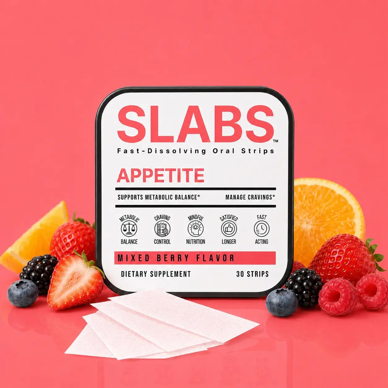 SLABS Appetite Oral Strips Energizing Healthy Living SLABS Appetite Oral Strips Energizing Healthy Living
