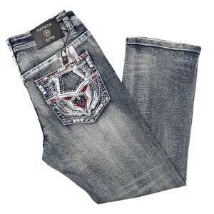Pantalon Vaquero - Diseño de cuernos 