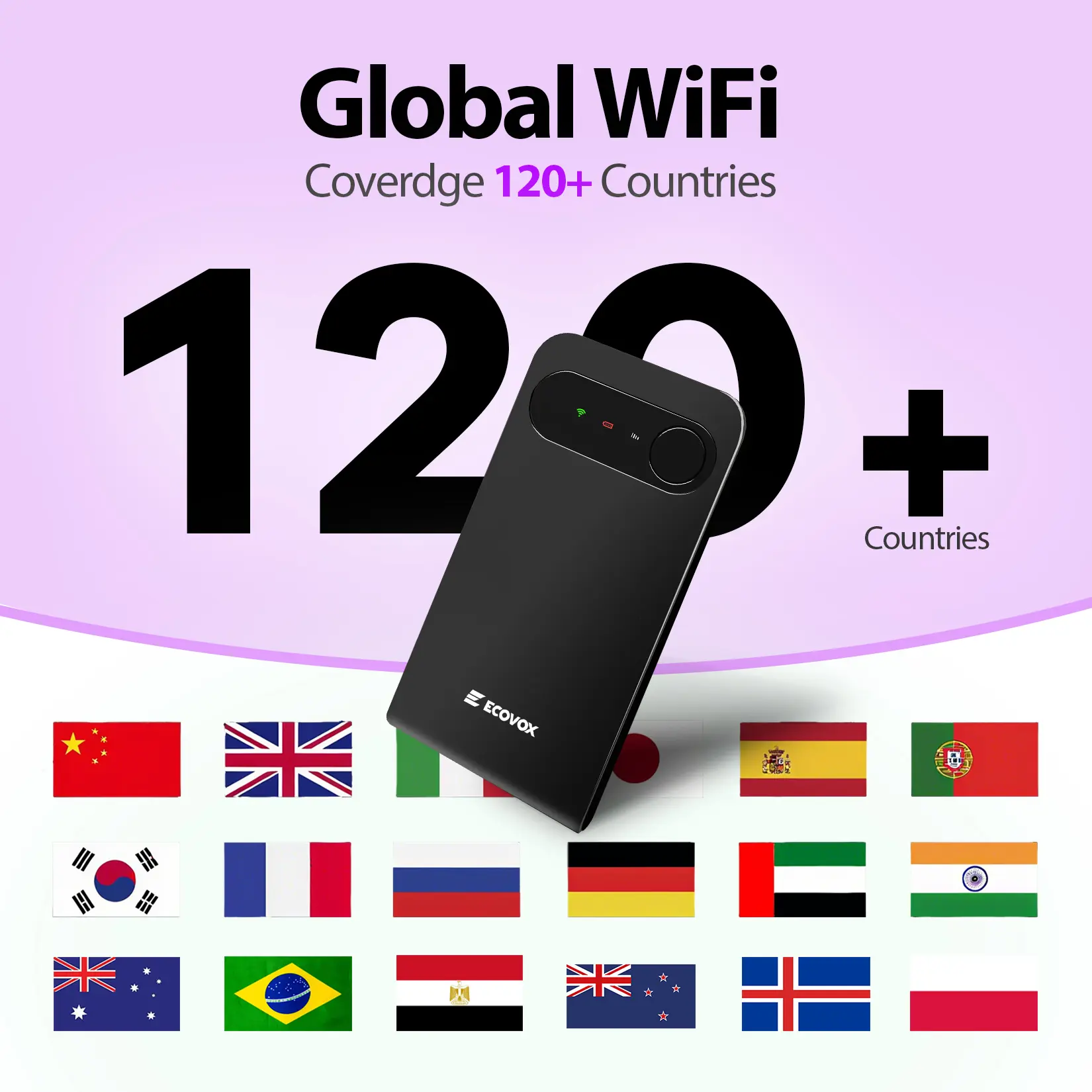 Smart 2025 Upgraded Version Portable Mini WiFi Hotspot High-Speed 4G Data Global Coverage No SIM Card Needed Tri-Band Car/RV/Travel WiFi Router with Touch wireless free internet mobile hotspot lte on-the-go use slot