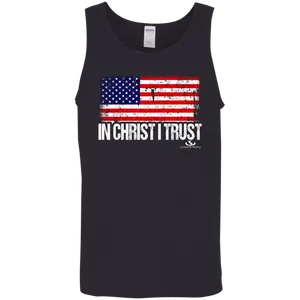 IN CHRIST I TRUST  Cotton Tank Top 5.3 oz.