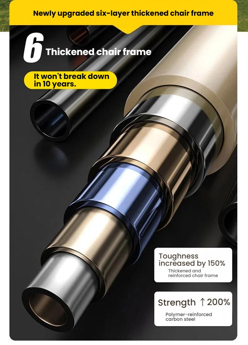 Portable Folding Moon Chair with Footrest – Thick Padded Adjustable Recliner, 4-Level Lounge Chair for Camping & Home Portable Folding Moon Chair with Footrest – Thick Padded Adjustable Recliner, 4-Level Lounge Chair for Camping & Home