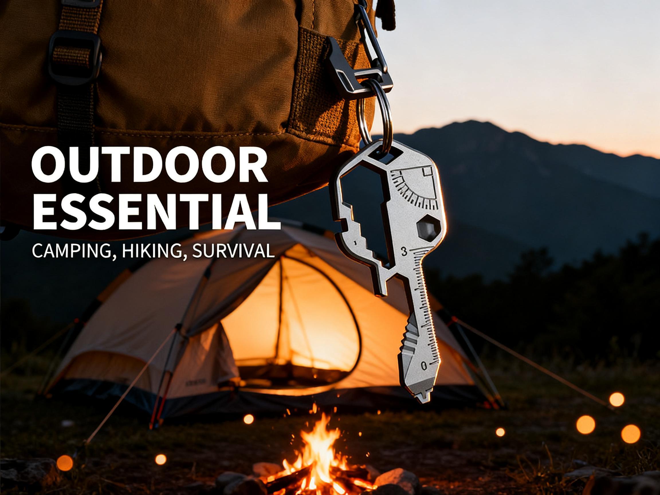 Key Shaped, Pocket Multi-Tool, 16-in-1, Small Utility Kit, Lightweight Stainless Steel, EDC Gear, Portable, Durable, Ultimate Survival Tool, Camping Essentials, Gift for Men Key Shaped, Pocket Multi-Tool, 16-in-1, Small Utility Kit, Lightweight Stainless Steel, EDC Gear, Portable, Durable, Ultimate Survival Tool, Camping Essentials, Gift for Men