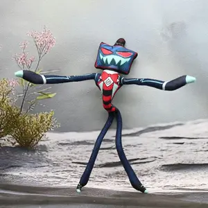 Helluva Boss Premium Plush Doll | Poseable Wire Skeleton Abstract Figure | Handmade Halloween Cosplay Prop Gift