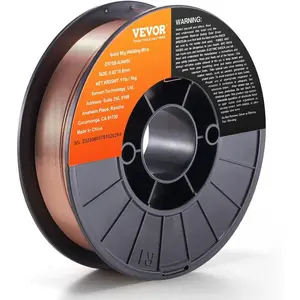 VEVOR Solid MIG Welding Wire, ER70S - 6 0.035 - inch 11LBS with Low Splatter and High Levels of Deoxidizers for All Position Gas WeldingVEVOR Super Brand Day