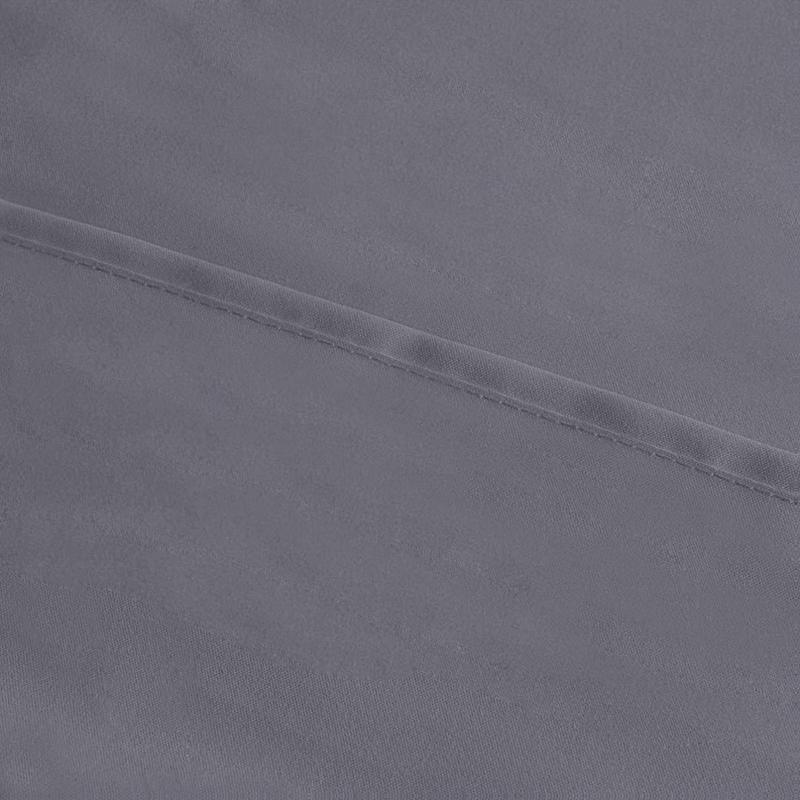 Queen Pillow Cases - 4 Pack - Envelope Closure - Soft Brushed Microfiber Fabric - Shrinkage and Fade Resistant Pillow Covers Queen Size 20 X 30 Inches (Queen, Grey)