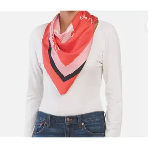 Furla Poppy 100% Silk Scarf