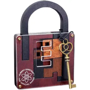 Einstein Lock Puzzle Brain Teaser for Decompression