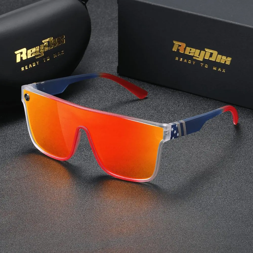 ReyDix unisex Vintage Fishing Mountaineering Outdoor Travel Fashion Driving Sunglasses UV400