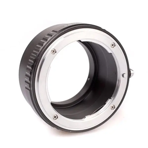 Polaroid pl-bankaiq Adapter for Camera Lenses – Lens Adapter for Nikon AI (, Pentax Q, Aluminium, Black, Silver)